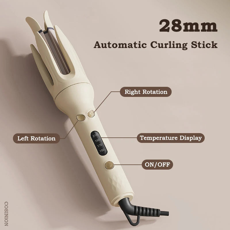 LuxeCurl Pro — Automatic Hair Curler